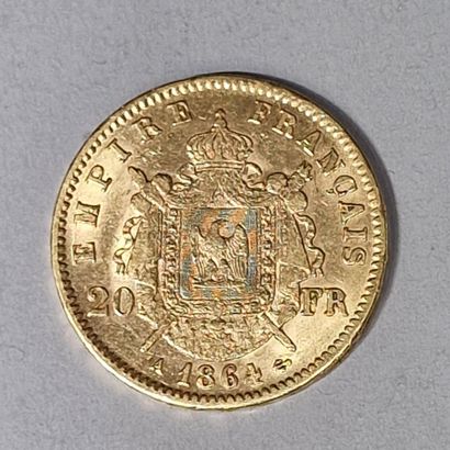 null 1 PIECE OF 20 FRENCH FRANCS GOLD 1864

P. 7,1 g