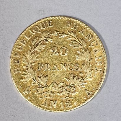 null 1 PIECE OF 20 FRENCH GOLDEN FRANCS Year 12

P. 6,9 g
