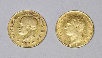 null 1 PIECE OF 40 GOLD Napoleon Imperator 1808M

P. 12,8 g

(state of use)

ATTACHED...