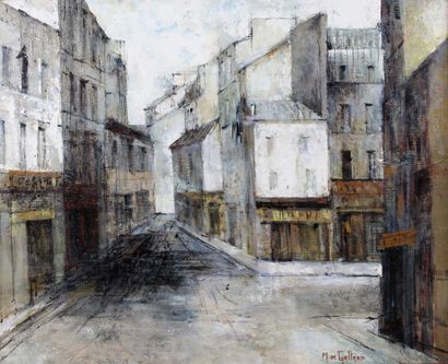 null Michel de GALLARD (1921-2007)

Street

OIL on canvas

Signed lower right

Sight...