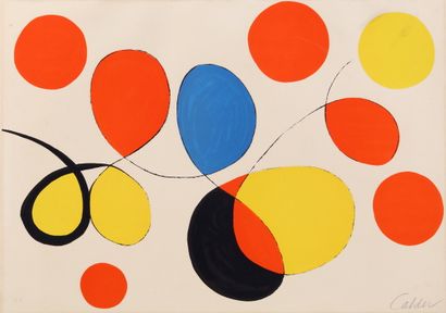 null Alexander CALDER (1898-1976)

Spirales et couleurs

LITHOGRAPHIE sur PAPIER

Signée...