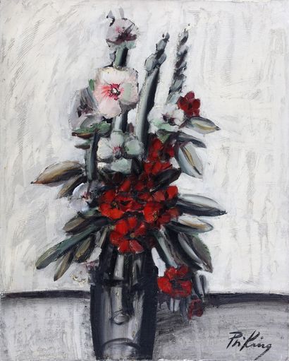 null Franz PRIKING (1929-1979)

Bouquet of flowers

OIL on canvas

Signed lower right

81...