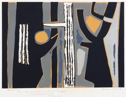 null Raymond GUERRIER (1920-2002)

Composition

LITHOGRAPHY

Signed lower left with...