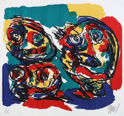 Karel APPEL (1921-2006)

Faces

LITHOGRAPHY

Signed...