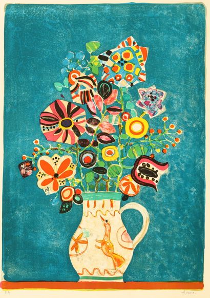 null Paul AIZPIRI (1919-2016)

Flowers in a Hungarian pot

LITHOGRAPHY on Arches...