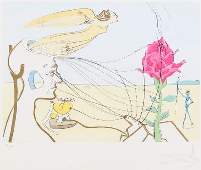 null Salvador DALI (1904-1989)

Surrealist figure

COLOR ENGRAVING on PAPER

Signed...