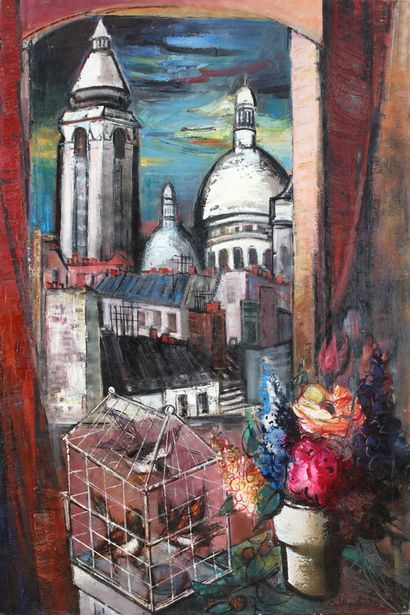 null Rodolphe CAILLAUX (1904-1989)

The Sacred Heart, Montmartre, Paris

OIL on canvas

Signed...