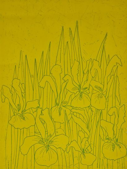 null Louis CANE (Né en 1943)Fleurs épanouies
ESTAMPE sur PAPIER
Signée en bas à droite,...