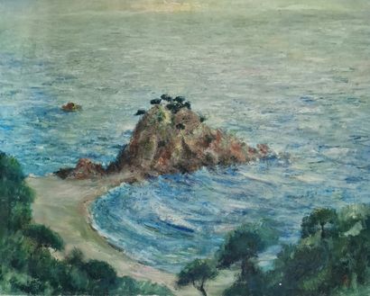 null Pedro ZAMORANO (XXth century)
Sea (Costa Brava)
OIL on canvas
Signed with the...