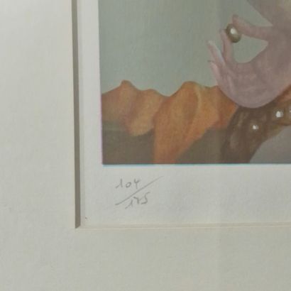 null Leonor FINI (1907-1996)
Suite of four LITHOGRAPHS
Signed lower right, numbered
The...