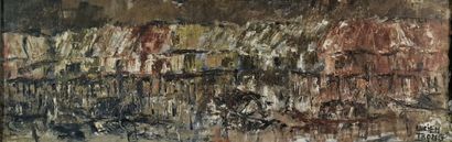 null Lucien TRONG (born in 1947)
The Port
OIL on canvas
Signed lower right
50 x 151...