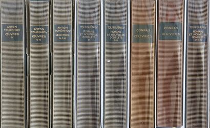 BIBLIOTHEQUE DE LA PLEIADE - 8 volumes comprenant...