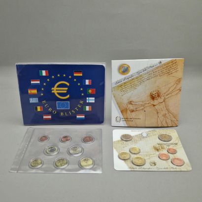 ITALIE EURO : COFFRET SERIE DE 8 PIECES DE...