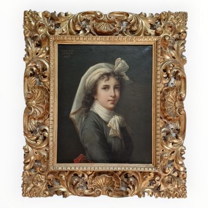 null Achille LEONARDI (1800-1878) after Elisabeth VIGEE LE BRUN (1755-1842)
Self-portrait...