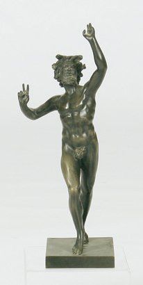 null - D'après l'antique Faune - Bronze - Fin du XIXème siècle Haut : 34 cm