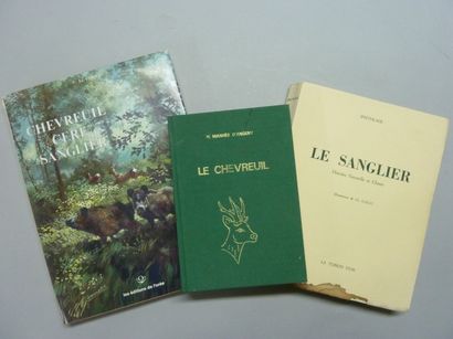 null SNETHLAGE - "Le sanglier - Histoire naturelle et chasse" - Ill. de ch. Hallo....