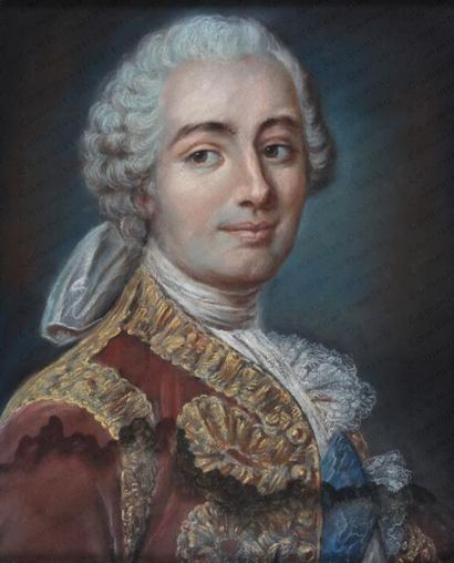 null ÉCOLE FRANÇAISE DU XIXe SIÈCLE.

Portrait de Louis XV, roi de France (1703-1768).

Pastel...