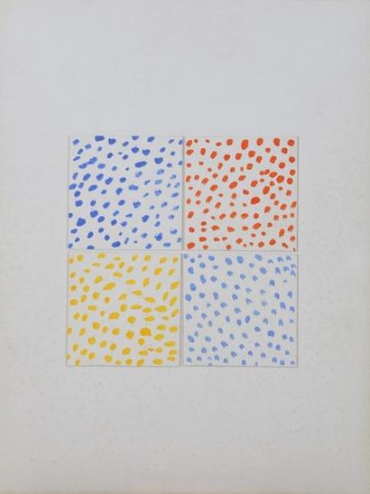 null 31 - 9/ Albert CHUBAC (1925-2008)

Collage 4 carrés

Carton et peinture

Cachet...