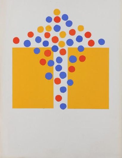 null 33 - 3/ Albert CHUBAC (1925-2008)

Collage points - Carton et peinture

Cachet...