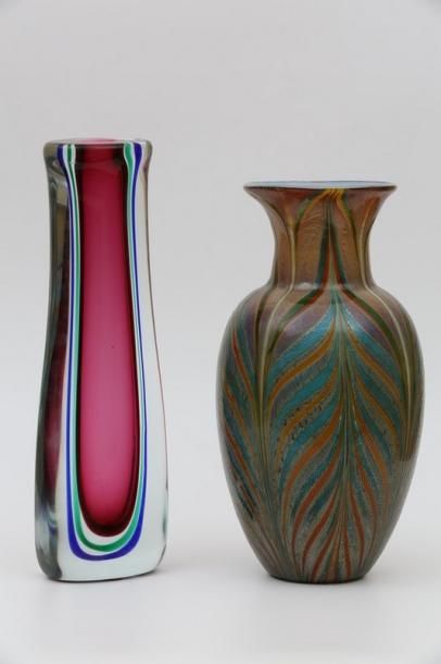 null VENISE (attribué à Murano)

Grand vase 

Verre multicouche

H. 45.5 cm

On y...