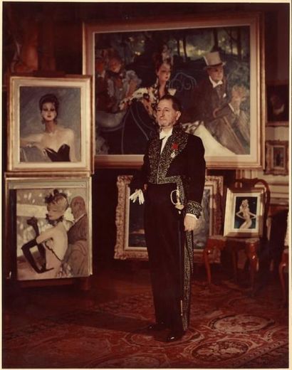 null Jean-Gabriel DOMERGUE (1889-1962)

Portrait photographique posant en costume...