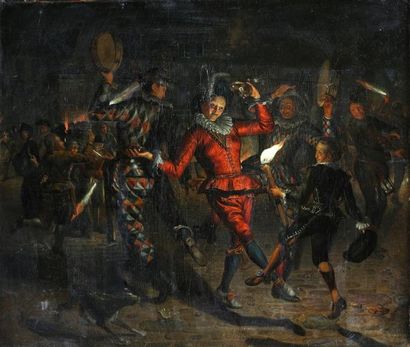 null Matthijs NAIVEU (1647-1721/26)

Scène de fête avec troubadours

Huile sur toile...