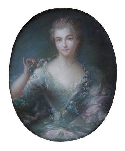 null ECOLE FRANÇAISE de Style XVIIIème Siècle

Portrait de jeune femme de qualité

Pastel...