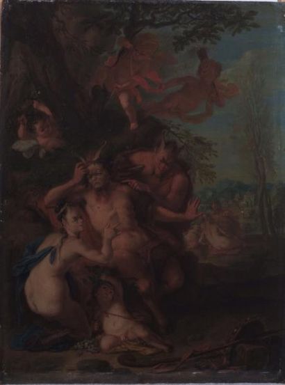 null Jacques IGNATIUS DE ROORE (1687-1747)

Nymphes et Satyres

Paire d'huiles sur...