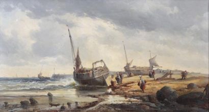null Jean MAZZELLA (XIXème Siècle)

Bords de mer animés

Paire d'huiles sur toile

Signées...