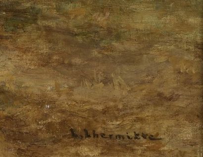 null Léon Augustin LHERMITTE (1844-1925)

Les Glaneuses - Circa 1923

Huile sur toile

Signée...