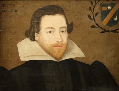 null ECOLE FRANCAISE, Suiveur de Quesnel 

Portrait d'homme en habit 1614

Panneau...