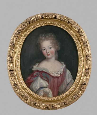 null ECOLE FRANCAISE Vers 1680 - Entourage de MIGNARD

Deux portraits de jeunes princesses...
