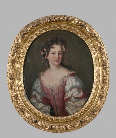 null ECOLE FRANCAISE Vers 1680 - Entourage de MIGNARD

Deux portraits de jeunes princesses...