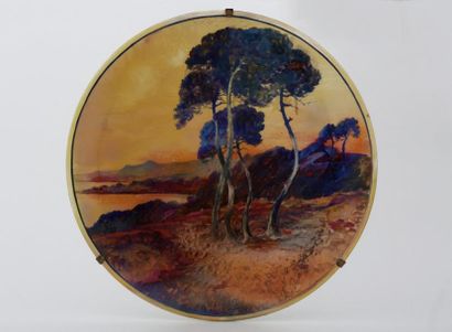 null Jean BAROL (1873-1966) 

Paysages de la Côte d'Azur

PAIRE DE PLATS circulaires...