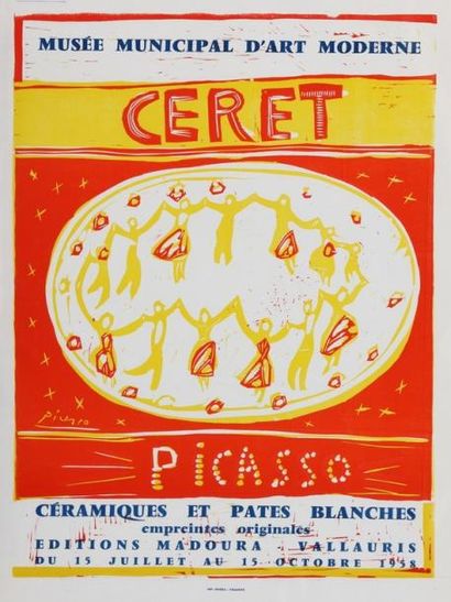 null AFFICHE D'EXPOSITION Céret

PICASSO, 1958

Imprimerie Arnera à Vallauris

Réf....