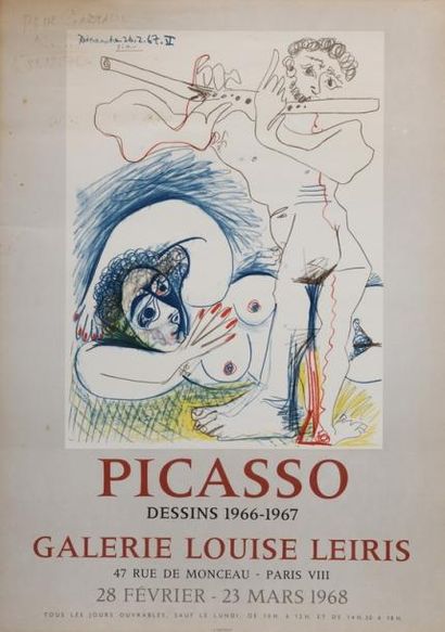 null AFFICHE D'EXPOSITION Galerie Louise Leiris

PICASSO, 1968

Illustration d'après...