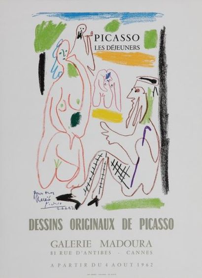 null AFFICHE D'EXPOSITION Galerie Madoura

PICASSO Les Déjeuners, 1962

Imprimerie...