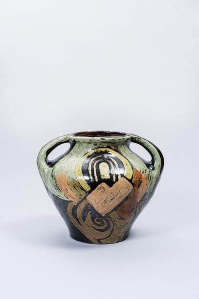 null Anne DANGAR (1885 - 1951) et l'Atelier de MOLY-SABATA

Important Vase pansu...