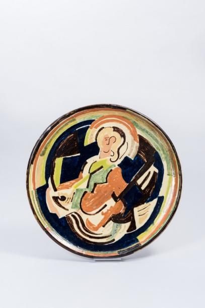 null Anne DANGAR (1885 - 1951) et l'Atelier de MOLY-SABATA

Grand plat 

Céramique...