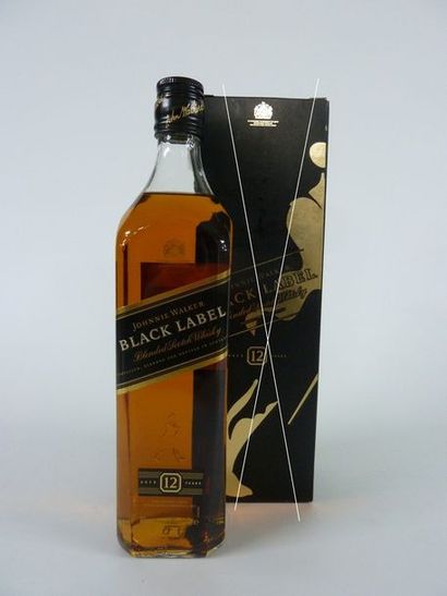 null 6 BOUTEILLES (70 cl) Whisky "Black Label" JOHNNIE WALKER 12 ans
Lot judiciaire...