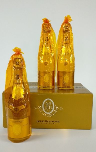 null 6 BOUTEILLES Champagne "Cristal" Louis ROEDERER 2009

Dans leur carton d'origine...