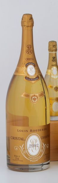 null 1 MATHUSALEM Champagne "Cristal" Louis ROEDERER 2002

600 cl

BE (étiquettes...