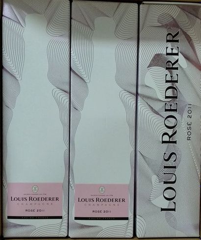 null 6 BOUTEILLES Champagne Rosé Louis ROEDERER 2011

Dans leurs étuis individuels...