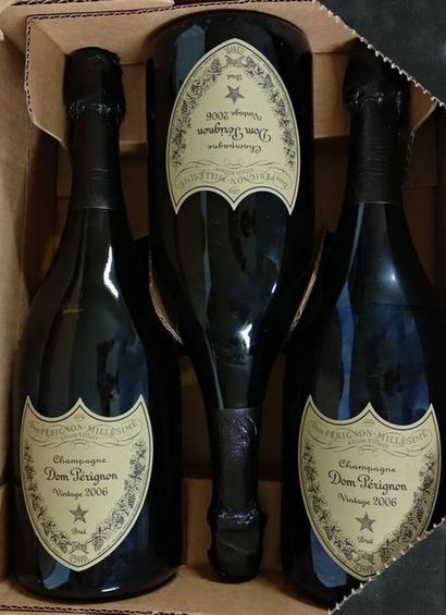 null 6 BOUTEILLES Champagne "Dom Pérignon" MOËT & CHANDON 2006

TBE (dans leur carton...