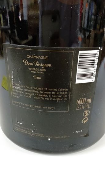 null 1 MATHUSALEM Champagne "Dom Pérignon" MOËT & CHANDON 2002

600 cl

TBE, dans...