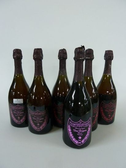null 6 BOUTEILLES Champagne Rosé Luminous et Rosé "Dom Pérignon" MOËT & CHANDON 2004

Quatre...