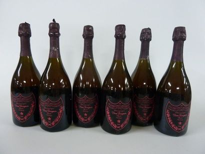 null 6 BOUTEILLES Champagne Rosé Luminous "Dom Pérignon" MOËT & CHANDON 2004

Etiquette...