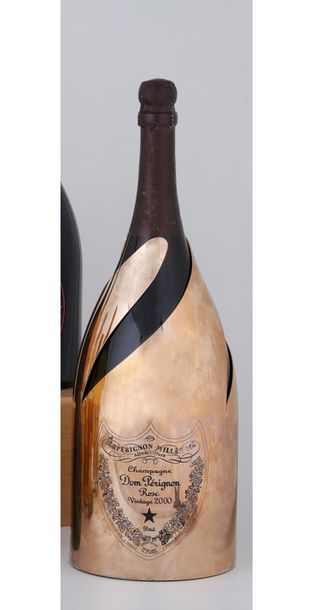 null 1 MATHUSALEM GOLD Champagne Rosé "Dom Pérignon" MOËT & CHANDON 2000

600 cl

TBE...