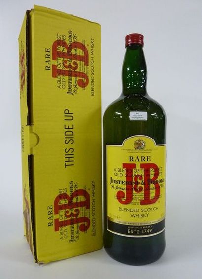 null 1 RÉHOBOAM (450 cl) Whisky J&B

Dans son étui (en l'état)
Lot judiciaire (frais...