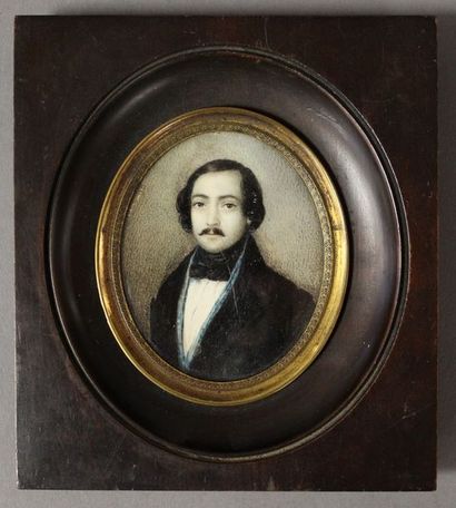 null ECOLE FRANCAISE de la Fin du XIXème Siècle

Portrait d'homme de qualité

Miniature...